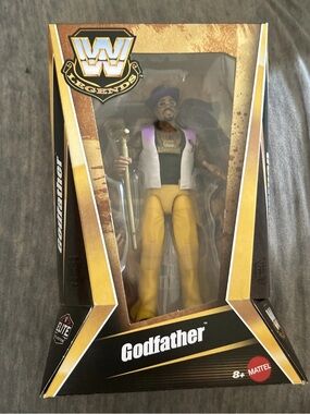 NEW MATTEL WWE Elite Legends The Godfather Action Figure Series 26 TOY FIGURE